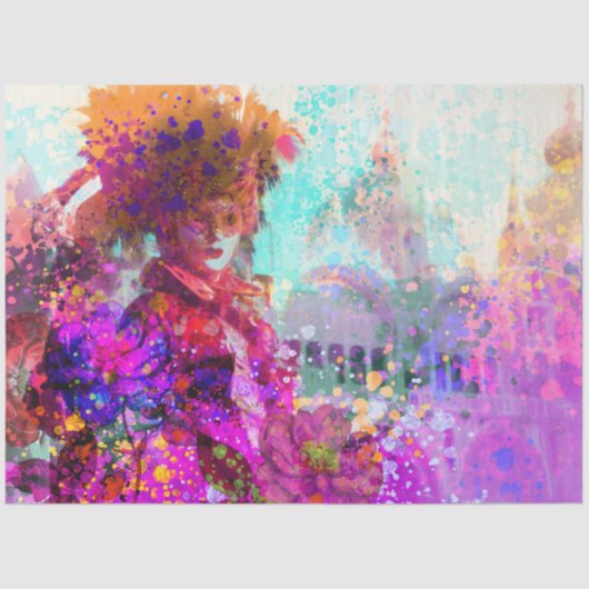 ヴェネチアンミラージュティッシュペーパー 薄葉紙 (正面)