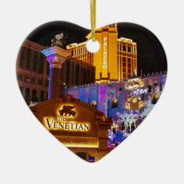 ヴェネチアンラスベガスデコレーション夕べライト セラミックオーナメント