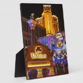 ヴェネチアンラスベガスデコレーション夕べライト フォトプラーク (側面)