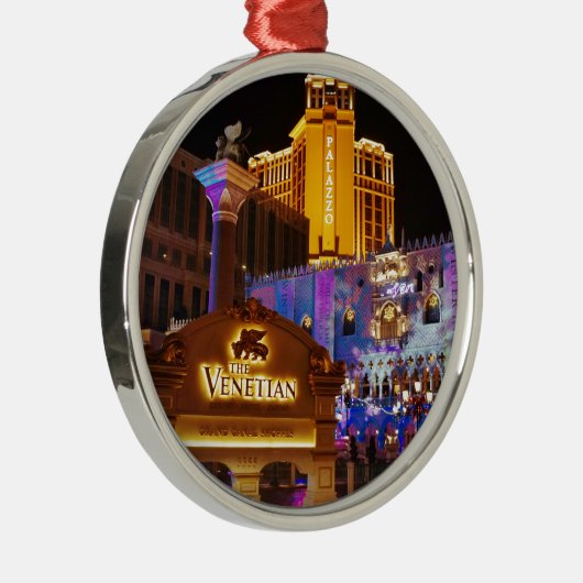 ヴェネチアンラスベガスデコレーション夕べライト メタルオーナメント (右)