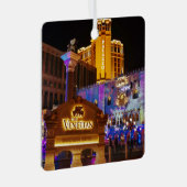 ヴェネチアンラスベガスデコレーション夕べライト メタルオーナメント (正面右)