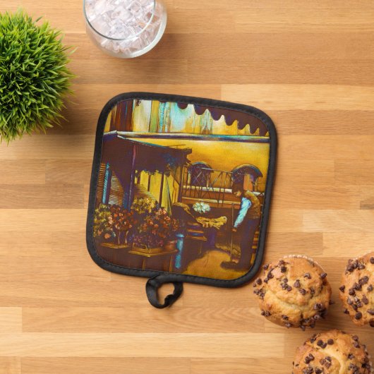 ヴェネチアンヴァディトレ 鍋敷き (トップダウン)