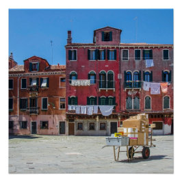 ヴェネツィアでの箱の配達 ポスター
