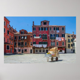 ヴェネツィアでの箱の配達 ポスター