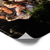 ヴェネツィアでの食事 ポスター (角)