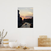 ヴェネツィアで沈む太陽 ポスター (キッチン)