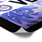 ヴェネツィアとリドヴィンテージイタリアン旅行 ポスター (角)