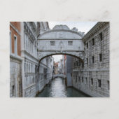 ヴェネツィアのため息の橋 イタリア ポストカード (正面)