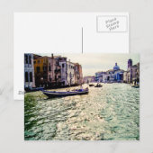 ヴェネツィアのはがき ポストカード (正面/裏面)