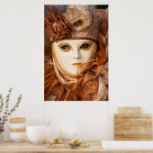 ヴェネツィアのオレンジカーニバルの衣装 ポスター (キッチン)