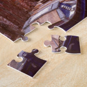 ヴェネツィアのカラフル近くの歩道橋 ジグソーパズル (側面)