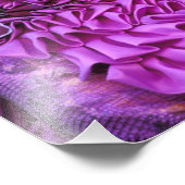 ヴェネツィアのカーニバルで紫色の衣装 フォトプリント (角)