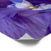 ヴェネツィアのカーニバル衣装の顔 ポスター (角)