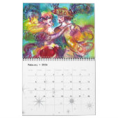 ヴェネツィアのカーニバル2016 /マスカレーデイタリアンィー カレンダー (2月 2026)