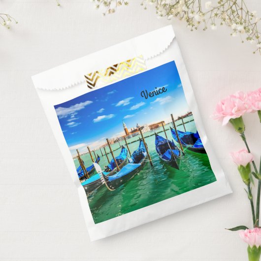 ヴェネツィアのグランドカナルのゴンドラ フェイバーバッグ (封をした状態)