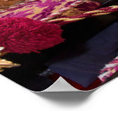 ヴェネツィアのゴンドラカーニバルでカップル ポスター (角)