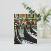 ヴェネツィアのゴンドラ ポストカード (スタンド正面)