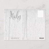 ヴェネツィアのゴンドラ ポストカード (裏面)