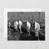 ヴェネツィアのゴンドラ ポストカード (正面/裏面)