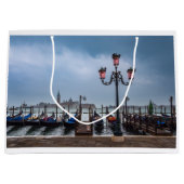 ヴェネツィアのサンジョルジョマグジョア島へ ラージペーパーバッグ (正面)