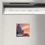 ヴェネツィアのサンセットとバシリカ マグネット (インサイチュ (食洗機))