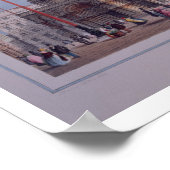 ヴェネツィアのサン・マルコはブリジェヘル（リソ）の彫刻を施した ポスター (角)