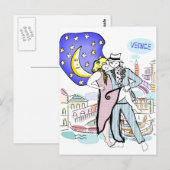 ヴェネツィアのツータングェロス ポストカード (正面/裏面)