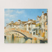 ヴェネツィアのティントレットの家(1874) ジグソーパズル (横)