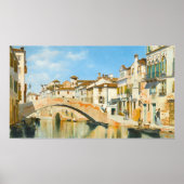 ヴェネツィアのティントレットの家(1874) ポスター (正面)