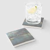 ヴェネツィアのノクターン（Glenn Cooper Henshaw著） ストーンコースター (横)