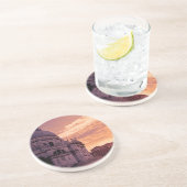 ヴェネツィアのバシリカ上空の夕日 コースター (側面)