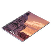 ヴェネツィアのバシリカ上空の夕日 ノートブック (左側)