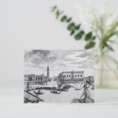 ヴェネツィアのバチーノからサンマルコ広場の眺め ポストカード (スタンド正面)