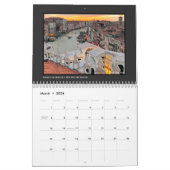 ヴェネツィアのパノラマビューと運河 カレンダー (3月 2026)