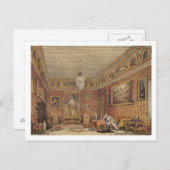 ヴェネツィアのパラッツォ・モセニゴにあるバイロンの部屋(p上にcあり) ポストカード (正面/裏面)