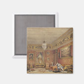 ヴェネツィアのパラッツォ・モセニゴにあるバイロンの部屋（p上にcあり） マグネット (正面/裏面)