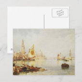 ヴェネツィアのビュー ポストカード (正面/裏面)