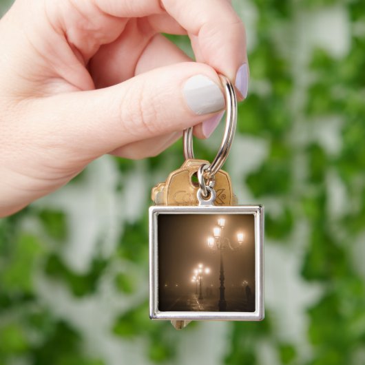 ヴェネツィアのフォギーピアッツァサンマルコ キーホルダー (手)