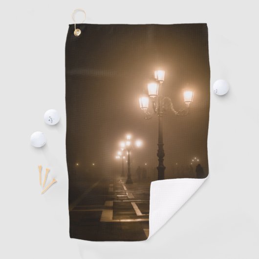 ヴェネツィアのフォギーピアッツァサンマルコ ゴルフタオル (インサイチュ)