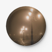 ヴェネツィアのフォギーピアッツァサンマルコ ペーパープレート (正面)