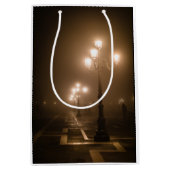 ヴェネツィアのフォギーピアッツァサンマルコ ミディアムペーパーバッグ (正面)