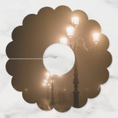 ヴェネツィアのフォギーピアッツァサンマルコ ワイングラスタグ (正面)