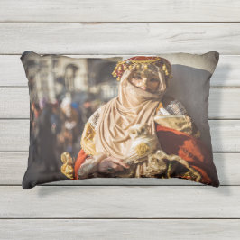 ヴェネツィアの中東カーニバルマスク アウトドアクッション