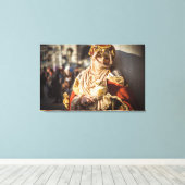 ヴェネツィアの中東カーニバルマスク キャンバスプリント (インサイチュ (ウッドフロア))