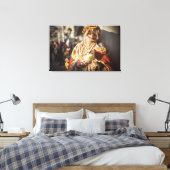 ヴェネツィアの中東カーニバルマスク キャンバスプリント (インサイチュ (寝室))