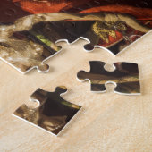 ヴェネツィアの中東カーニバルマスク ジグソーパズル (側面)