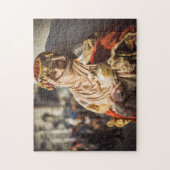 ヴェネツィアの中東カーニバルマスク ジグソーパズル (縦)