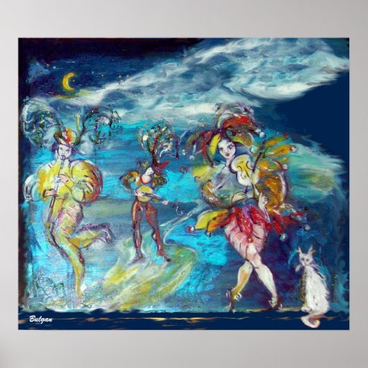 ヴェネツィアの仮装 ポスター (正面)