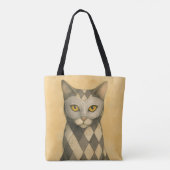 ヴェネツィアの仮面猫 トートバッグ (裏面)