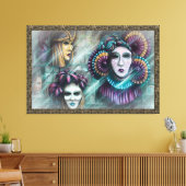 ヴェネツィアの仮面 キャンバスプリント (インサイチュ (リビング))